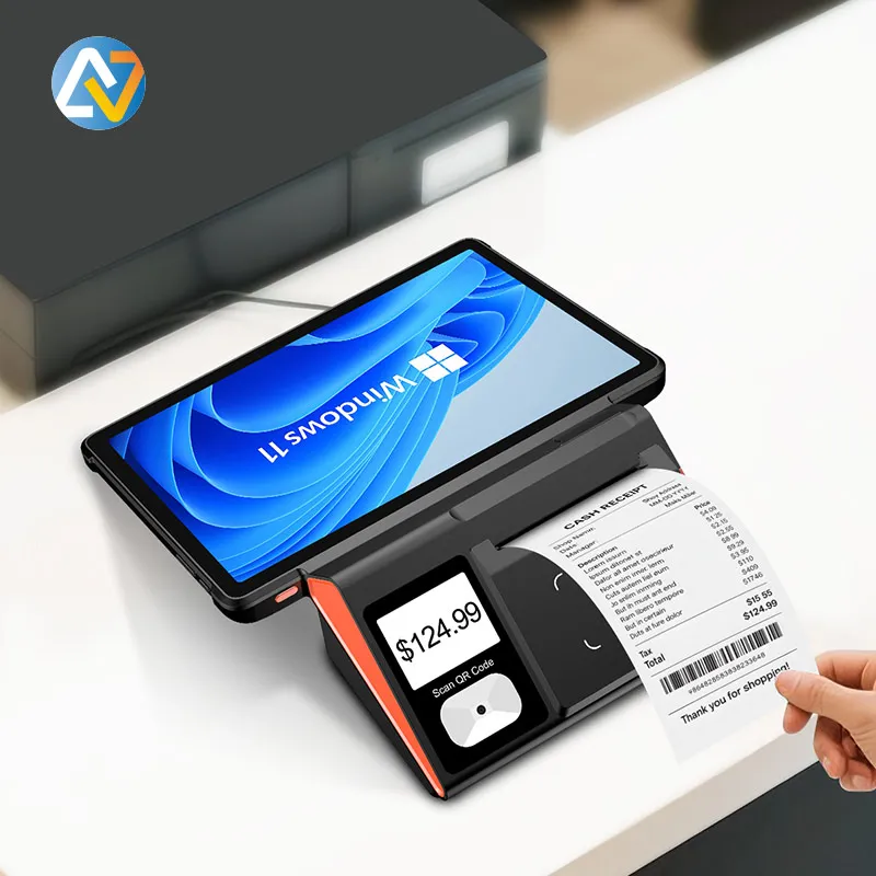 NORYOX NB11W 11 Inch Windows Point Of Sale Terminal System Retail All In One Pos System Windows Pos Cash Register Pos Tablet