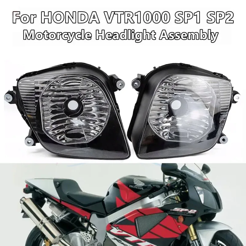 

Мотоциклетная фара в сборе для Honda VTR1000 SP1 SP2 VT 1000RC 2000-2006 2001 2002 2003 2004 2005 VTR 1000 SP1 SP2 Фара