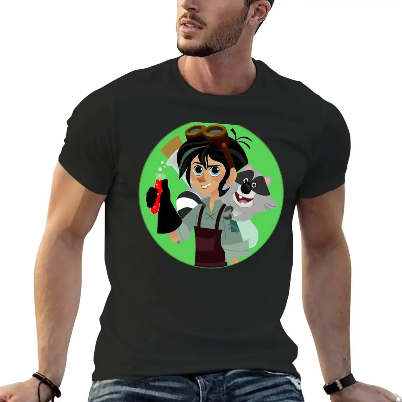 

Varian And Ruddiger Tangled The Series T T-Shirt anime cute clothes t shirts for men cotton