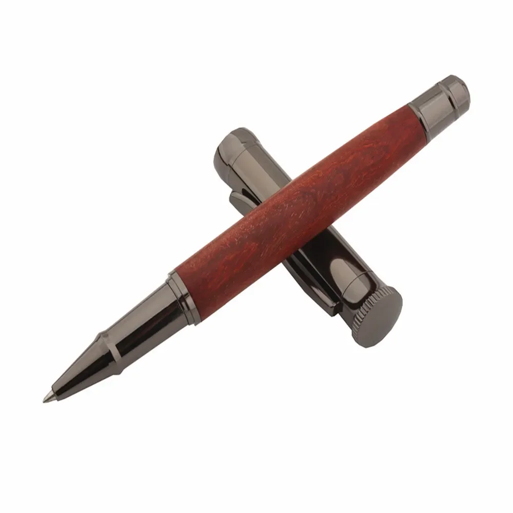 Wooden Metal Minimalist Rollerball Pen product image