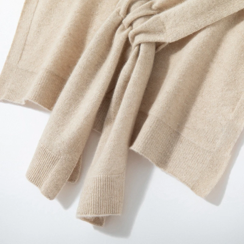 

100% Кашемировые шали: Весенне-осенне-зимние, простые повседневные, мягкие и удобные женские вязаные накидки-кейпы класса люкс, перекрестные шали