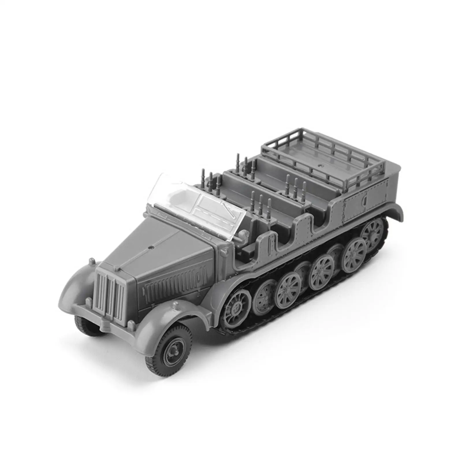 1:72 Armored Vehicle German SD.Kfz. 7 Kids Toys Classic Vehicle Assembly Toy