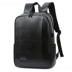 13.3 14 15.6 Inch Waterproof Laptop Backpack Anti-Theft Protective Bag Notebook PU Case for Macbook Air Pro HP USB Charger