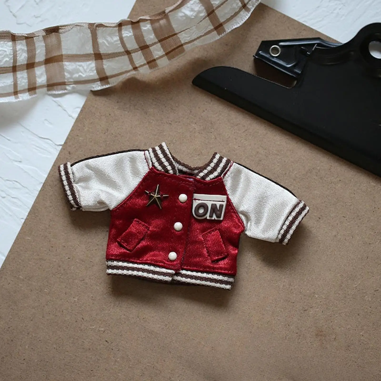 فتاة دمية سترة الديكور أفخم إكسسوارات دمي للأطفال DIY دمية لعبة لينة موضة لطيف ملابس دمى معطف لدمية 6.69 بوصة #2