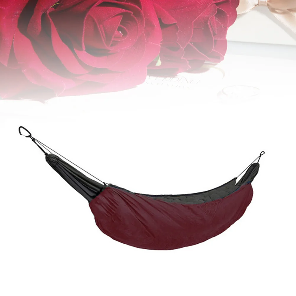 Outdoor Winter Camping Hunting Hammock Insulation Cover Windproof Warm Leisure Hammock Accessories Thickened Cotton Hammock(Sky