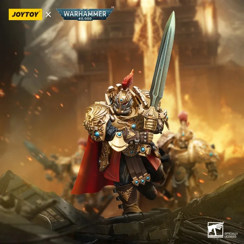 

В наличии: Фигурка JOYTOY 1/18 Warhammer 40K Adeptus Custodes Blade Champion, коллекционная модель, игрушка, подарок
