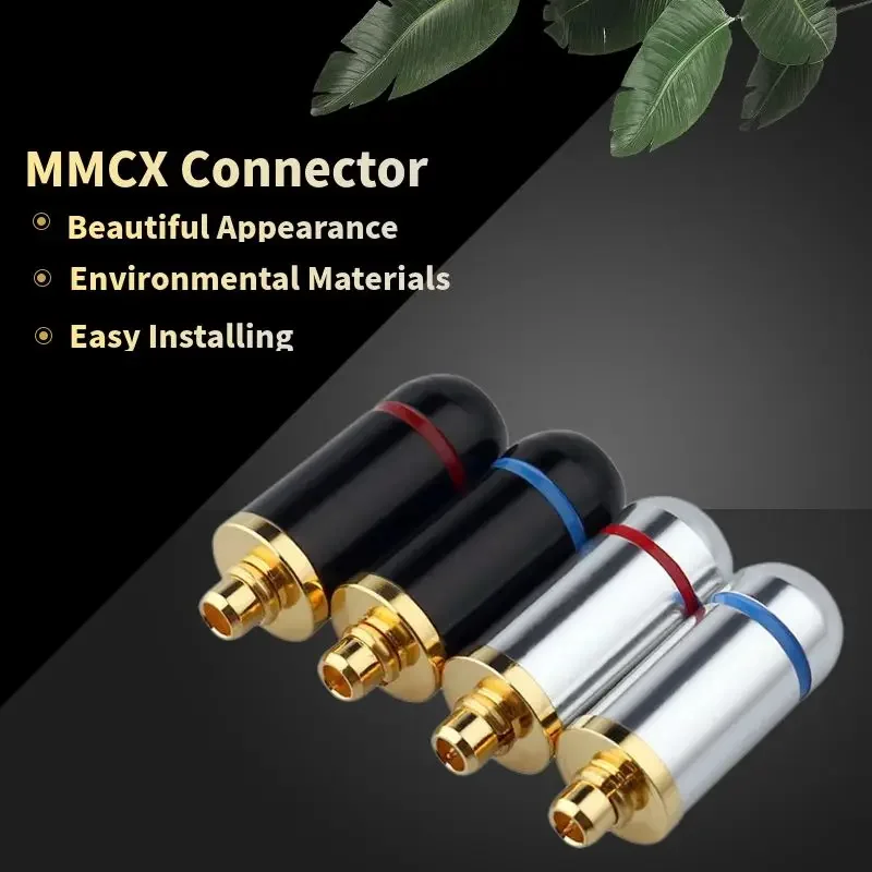 Audio Buchsen MMCX Stecker Kopfhörer Pin Stecker Lautsprecher Terminal Unterhaltungselektronik DIY UE900 SE535 SE215 W10 W20 W30 Kopfhörer – Detail 3