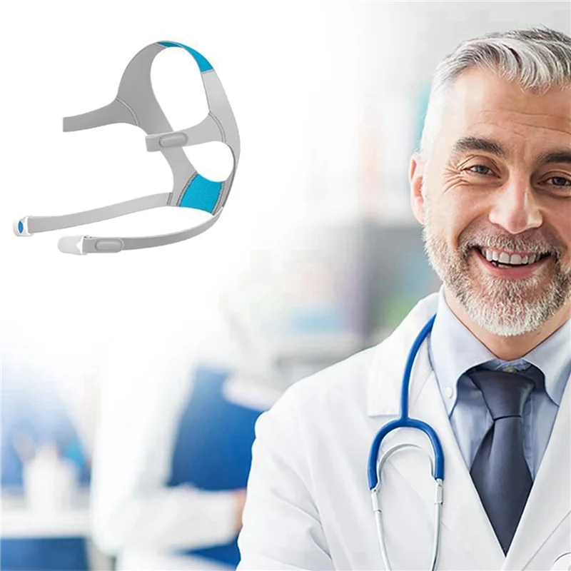 

Головные уборы CPAP Air Fit N20, 9 упаковок, сменные головные уборы для резной полнолицевой маски — аксессуары CPAP, ремни