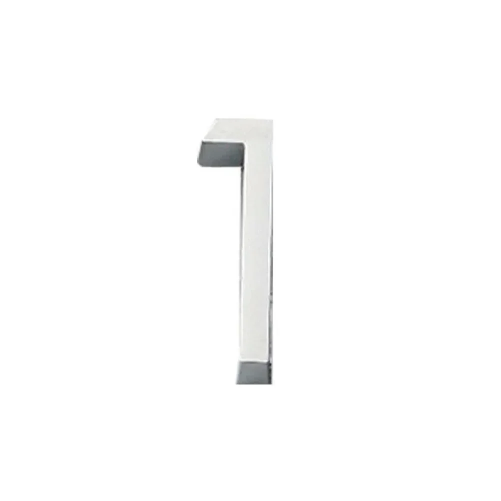 6cm 3D House Number Self Adhesive Door Number Stickers Door Number Plate Sign Home Apartment Hotel Room Mailbox Numbers