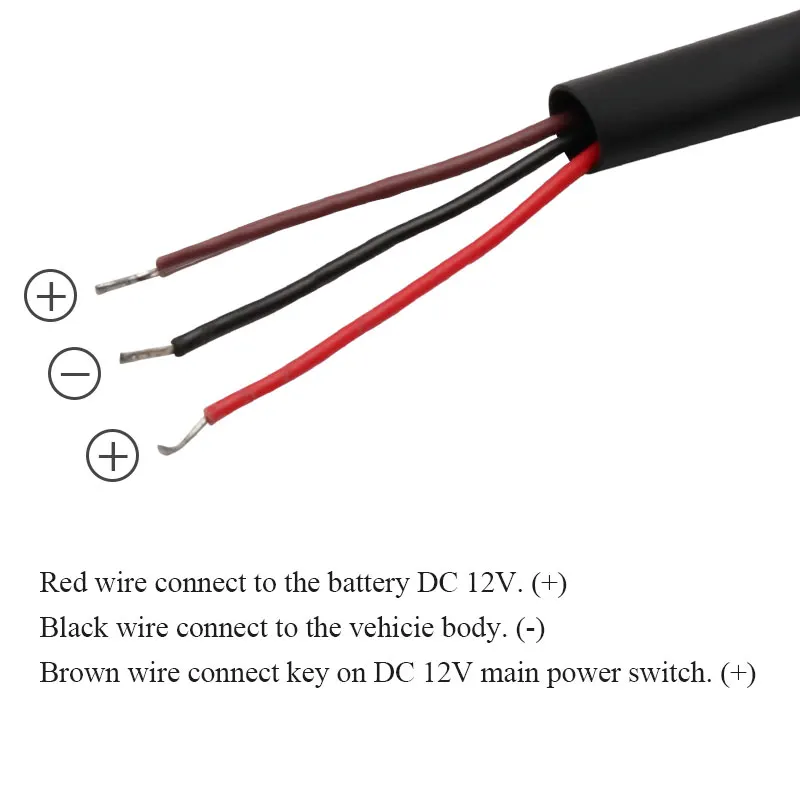 KOSO-termómetro Mini3 para motocicletas, voltímetro, temporizador, pantalla Digital LED, temperatura del agua, Quad Square, YAMXHA NMAX XMAX TMAX