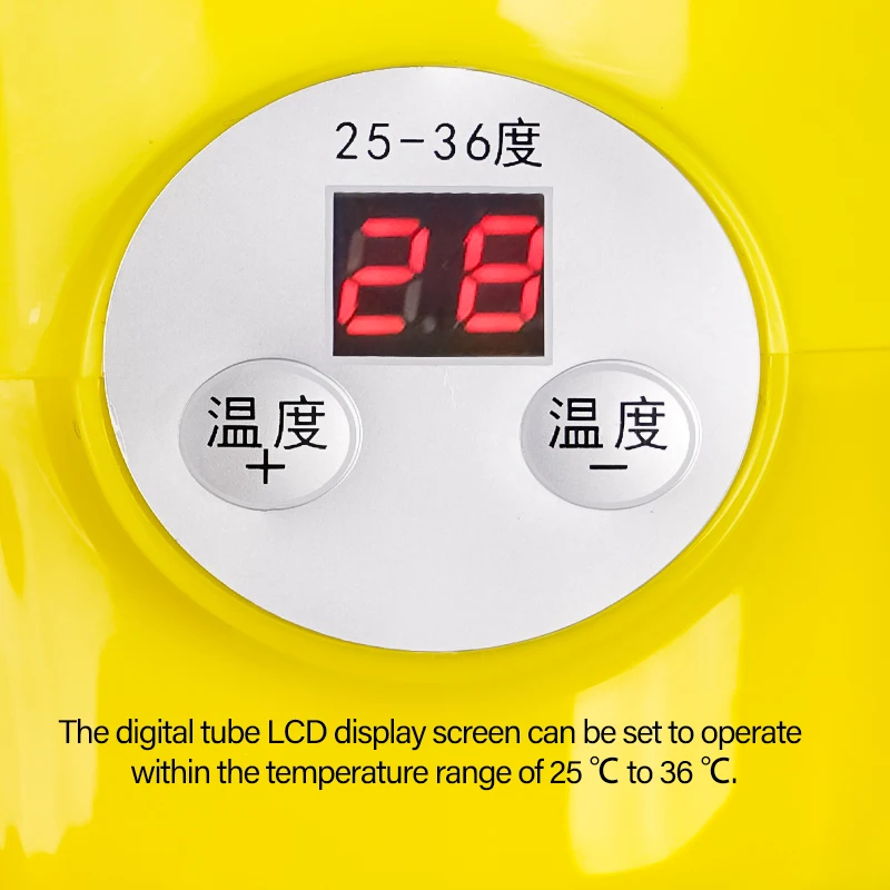 Neue 220V 150W Heizlampe mit Thermostat-Temperaturregler, Heizgerät für die Tierhaltung, Wärmelampe für Hühner, Ferkel, Hunde und andere Haustiere. – Detail 19