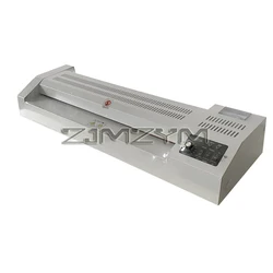 460mm Metal Laminator Hot and Cold A2 Photo Laminating Machine for Office/Home 4 Rollers 220V