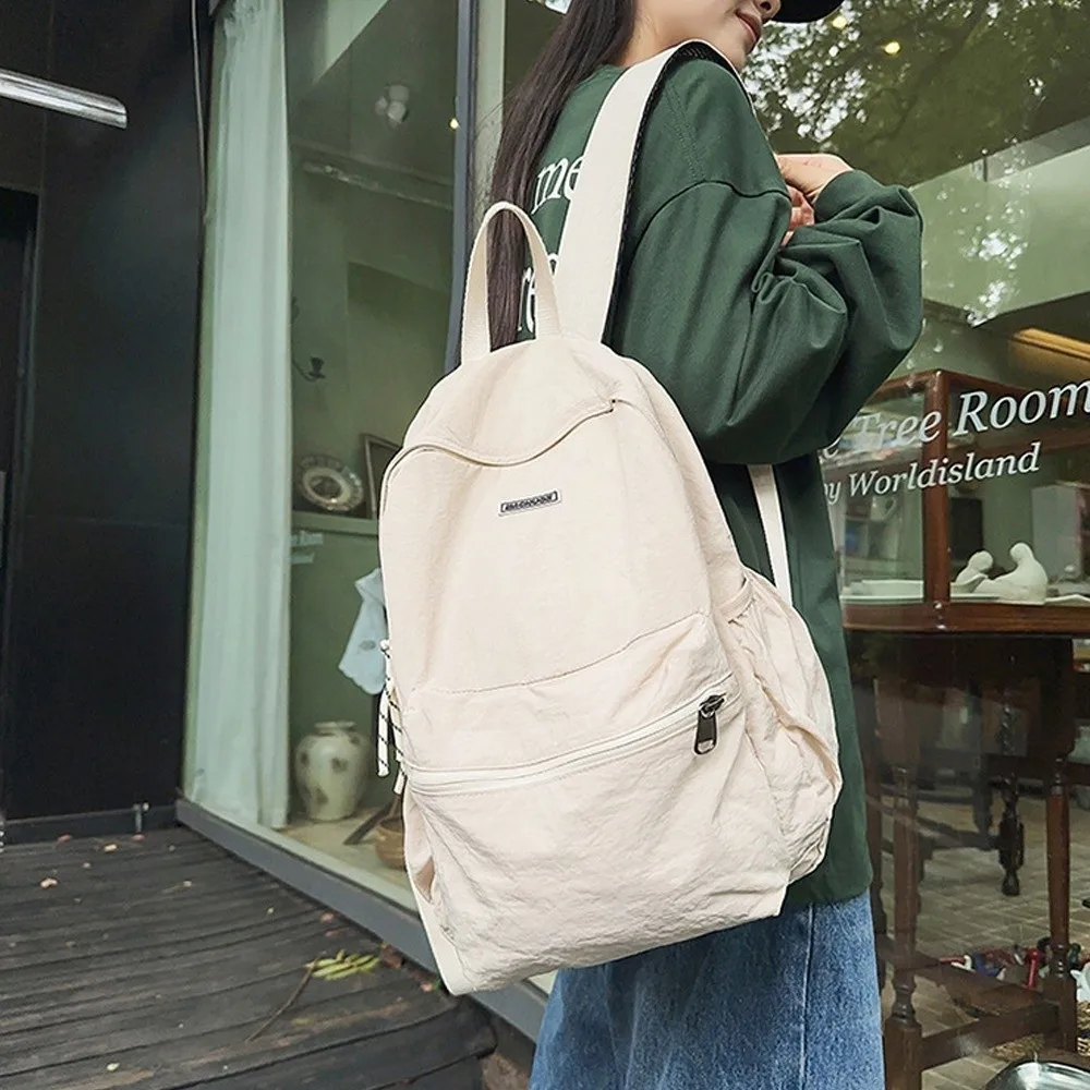 

Creative Foldable Backpack Fashion Large Capacity Multifunctional Shoulder Bag Casual Travel School Bag