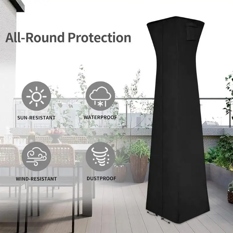   High Column Heater Cover Outdoor Waterproof Heater for Pyramid Torch Heaters