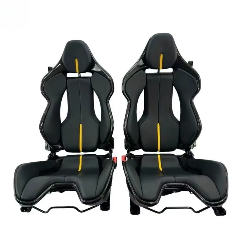For Ferrari 488 GTB Pista F8 296 SF90 Racing Seats Carbon Fiber Interior Components
