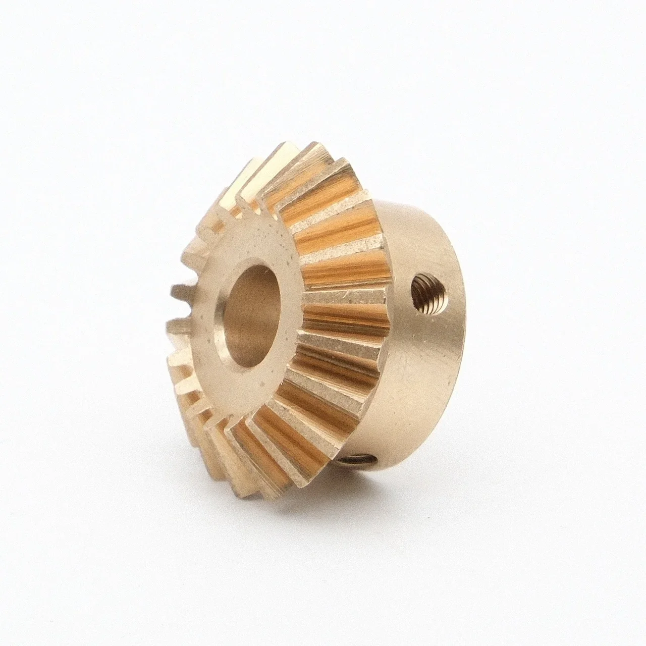 M1 20 Teeth Brass Bevel Gear 6/8MM DIY Robot Transmission Steering For Desktop Class Mechanical Arms Lightweight Automation