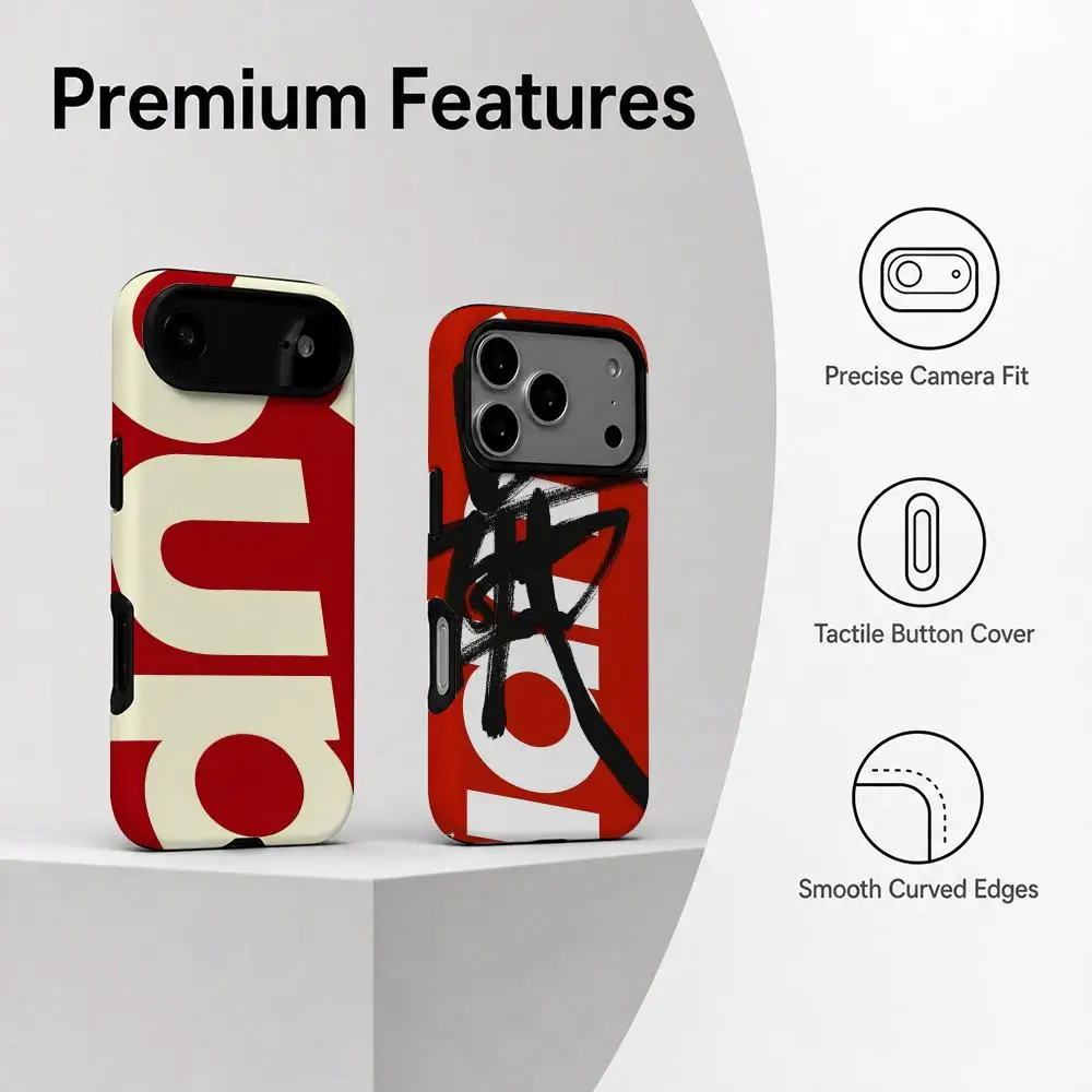 Super coque de téléphone pour iPhone 18 17 16e 16 15 14 13 12 11 X XS XR XSMAX 7 8 Air Pro Max Plus, coque arrière de luxe à double couche.