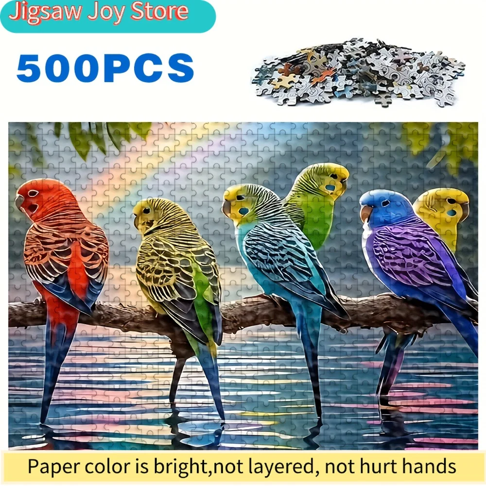 Rompecabezas para Adultos de 500/1000 Piezas, Alta Calidad, un Divertido Juego Familiar para Aliviar el Estrés, Perfecto para Cumpleaños, Navidad, Halloween, An