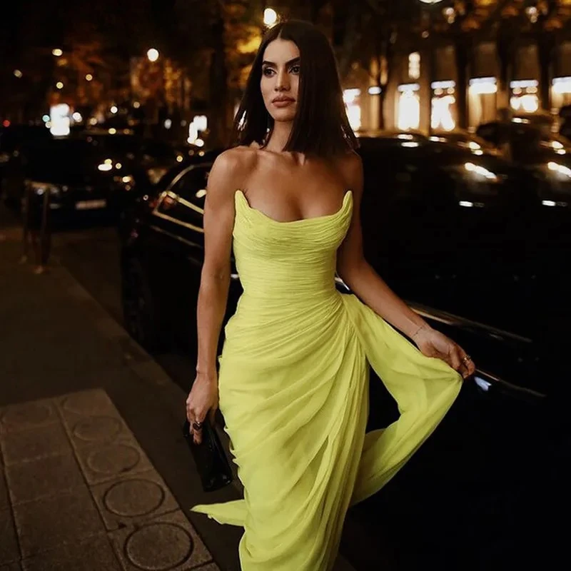 

Коктейльное вечернее летнее платье для выпускного вечера для женщин, ночные платья, женское платье 2025 года, простое и элегантное вечернее платье на свадьбу, индивидуальное