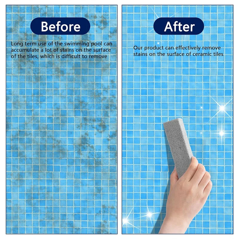 

T02C!20 Pcs Pools Pumice Stone Pool Cleaning Swimming Pumice Pool Tile Stone For Pools & Spa Tile