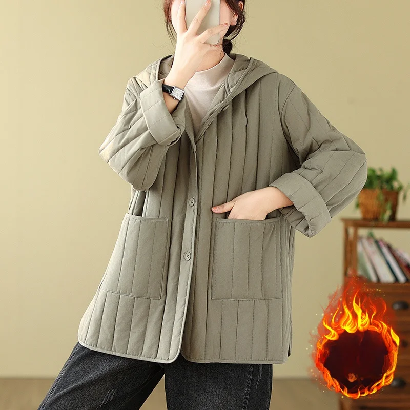 

Элитная художественная осенне-зимняя новинка: однотонная хлопковая толстовка с принтом в клетку, свободного кроя, повседневная, универсальная, стройнящая, в корейском стиле.