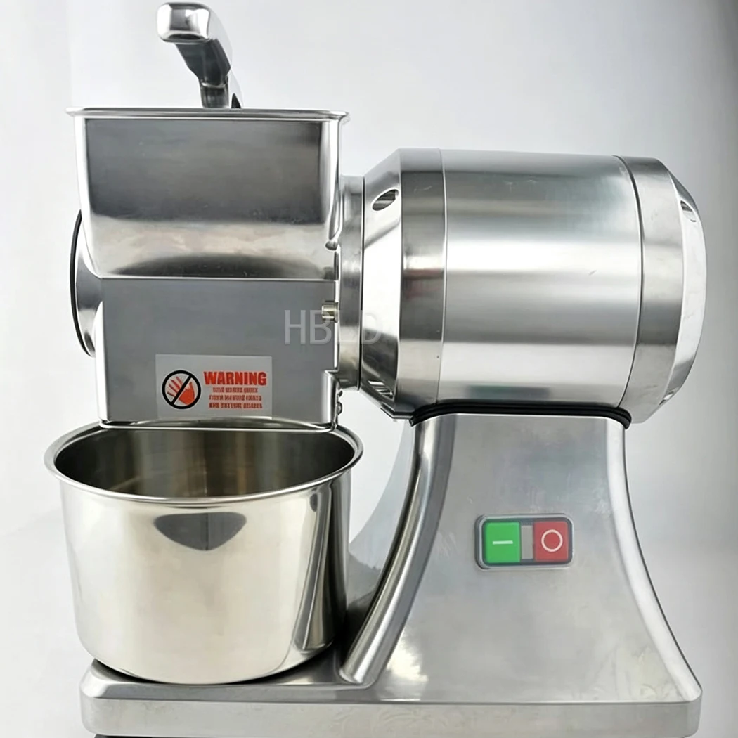 Automatic Commercial Cheese Shredder Electric Grinder For Butter Block Bread Crumbs Pizza Store Use