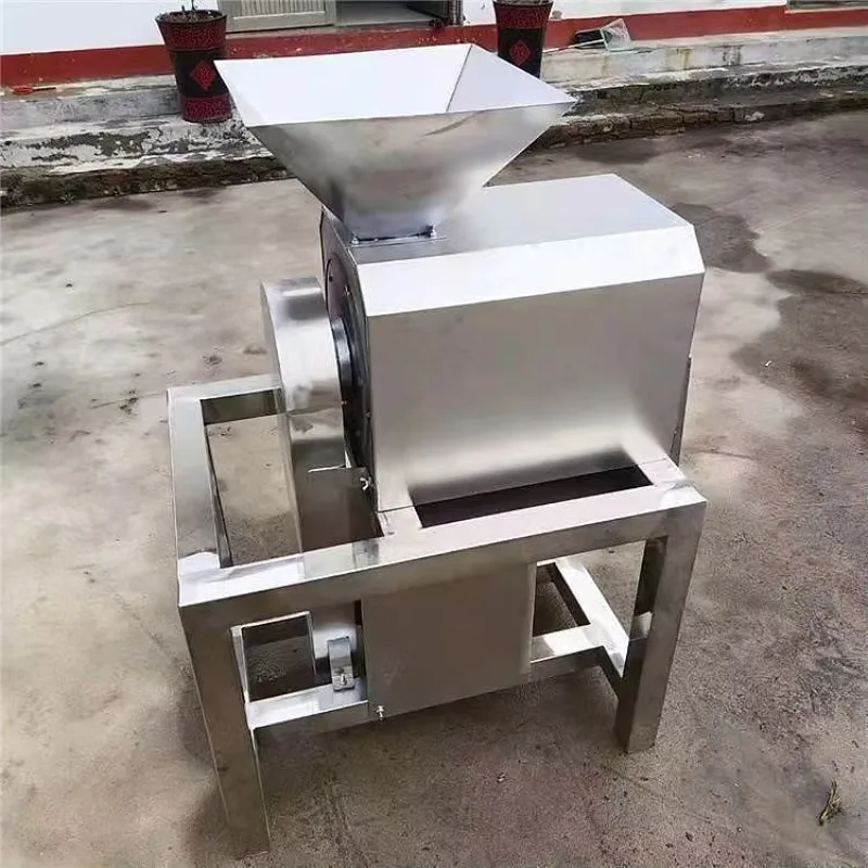 110v  Mango Juice Extraction Machine/ Industrial Fruit Cherry Mango Pulping Machine Vegetable Pulper/ Mango Juicer