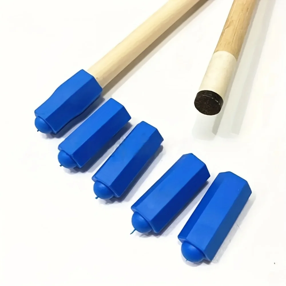 

3-Pack Billiard Cue Tip Protectors, American-Style Large-Head Billiard Cue Protective Soft Shell, Suitable for Billiard Halls and Home Use Billiard Accessories