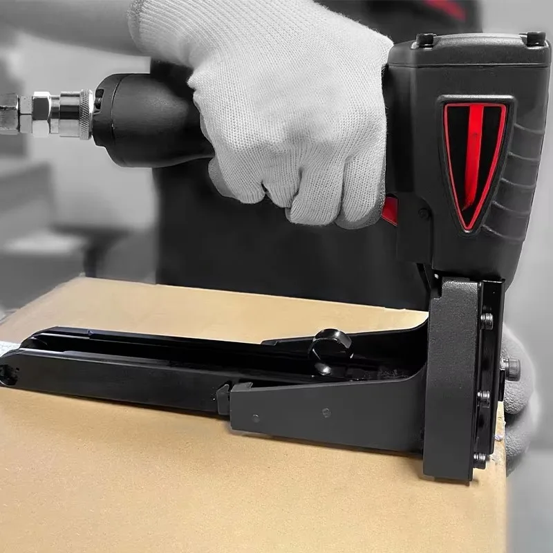 MTA18 Pneumatic Carton Sealing Stapler 1-3/8-inch Crown Nail Head Adjustable Size and Depth Fast Delivery