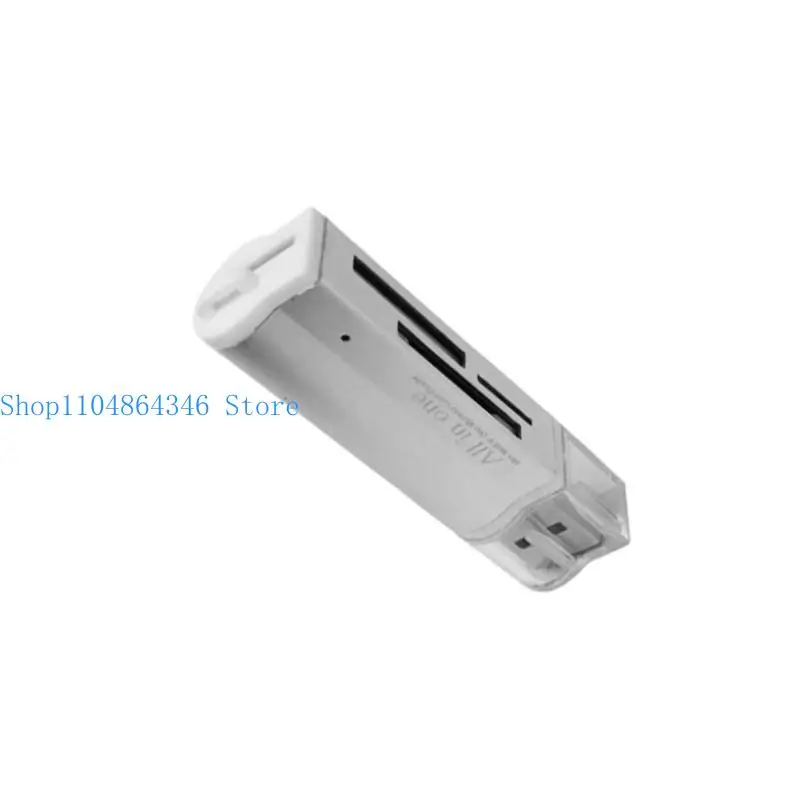 

5asd All in1 Metal USB Card Reader Supports SDTF MS M2s Various Memory Cards