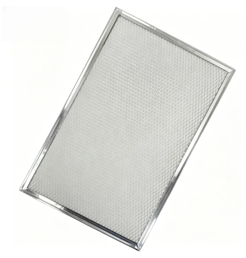 Replacement for hrv Filter for Aldes 612409 MERV6 Filtration Class 279 mm for x 197 mm for x 2 mm Metal Core Ventilation Support