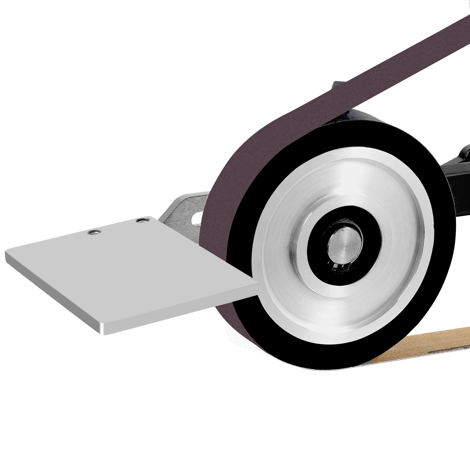 Elektrischer Mini-Bandschleifer, Poliermaschine, 550 W DC, bürstenloser Motor, 30 m/s, für Metallverarbeitung, Schmuckherstellung – Detail 15