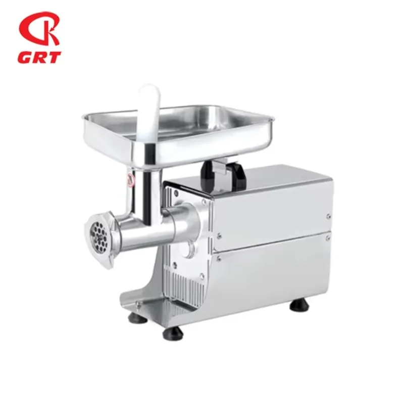 MC32N Mirror Surface Shinny 304 Stainless Steel Meat Mincer 2HP Kitchen Meat Grinder