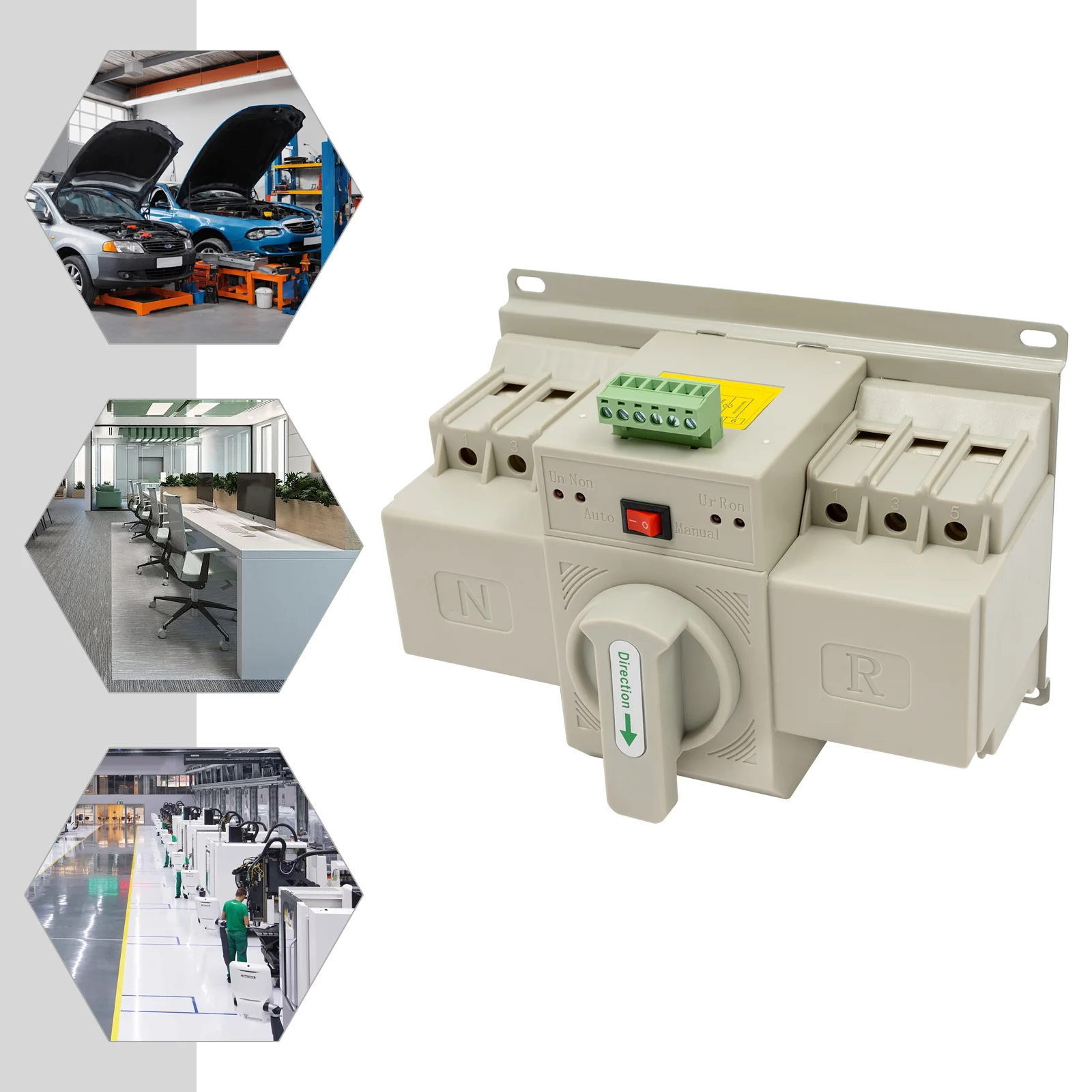 Dual Power Transfer Switch For Homes/High-Rise Buildings/Factories - Easy Operation&English Manual, Multiple Interfaces