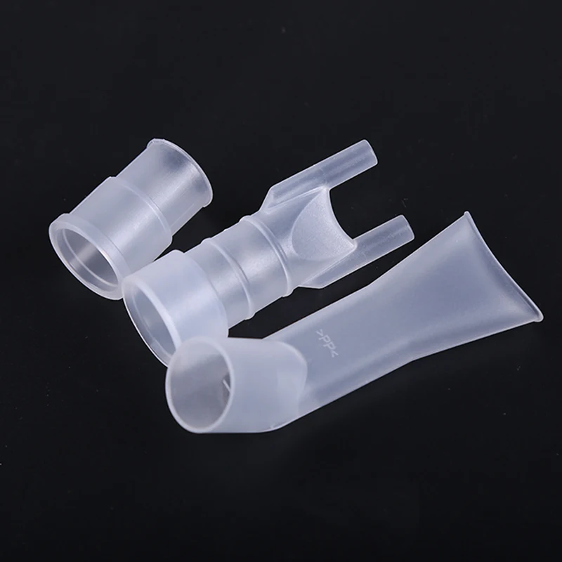 50/100pcs Universal Inhaler Medical Atomized Cup Mouth Pipe Nose Air Compressor Adult Child Kits Nebulizer Accessories