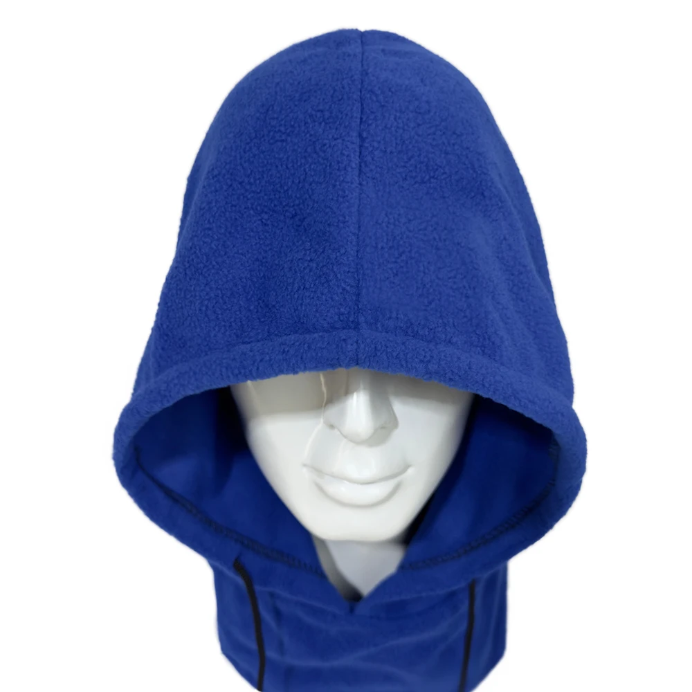 

Зимняя Балаклава унисекс, вязаный капюшон — ветрозащитная маска с шнурком, мотоциклетные головные уборы, теплая вязаная шапка для холодной погоды