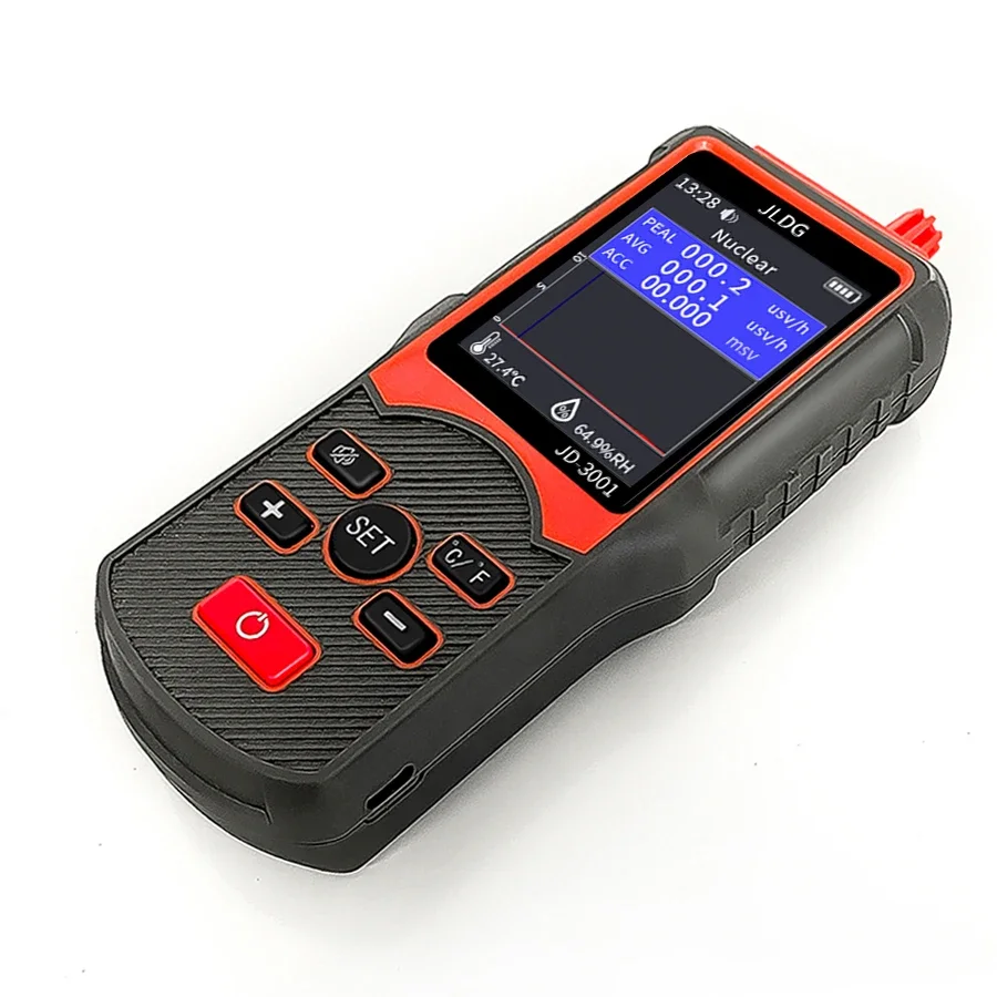 Simple Practical Function Double Radiation Dosimeter Nuclear For Industrial Area Detection