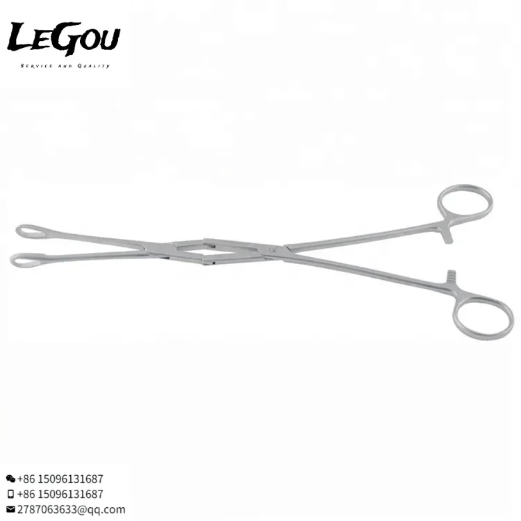 Thoracoscopic surgical instruments Thoracic operation equipment amphiarthrosis/three joints  Egg circle clamp/sponge forceps