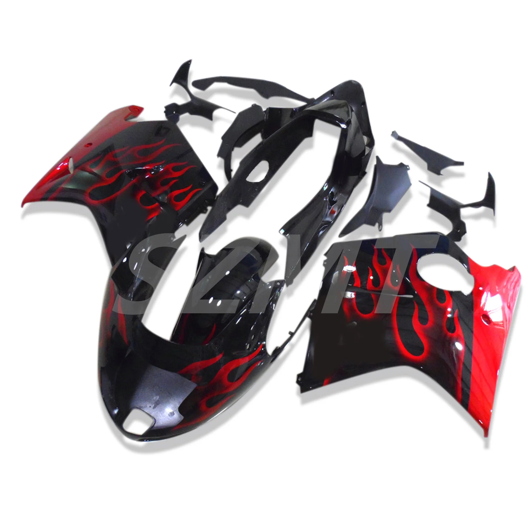 

For HONDA CBR 1100XX 97-07 Fairings CBR1100XX 1997-2007 Matte Black Blackbird Motorcycle Fairing Injection Molding