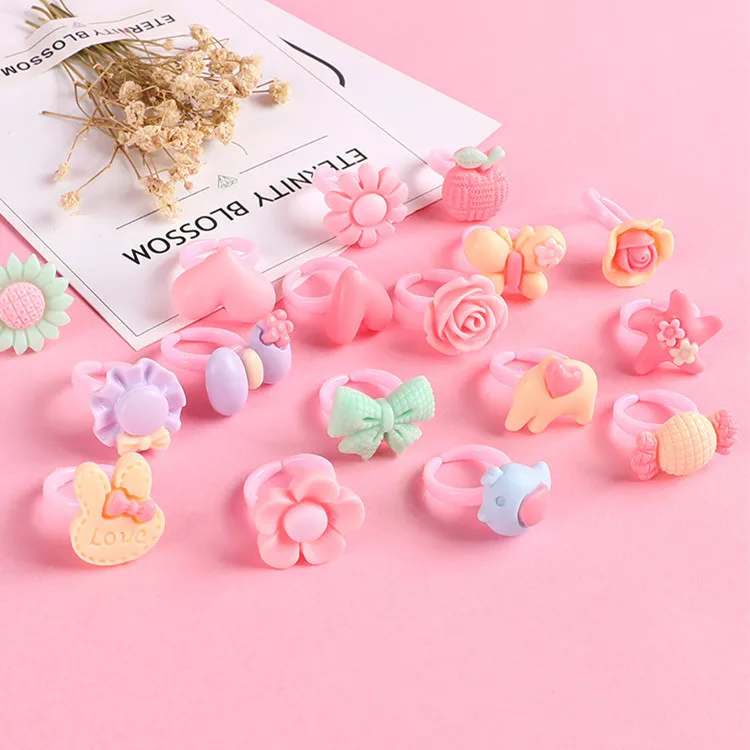 20pcs 3D Candy Color Resin Flower Bow Fruit Animal Flatback Button Cabochon for DIY Hair Clip Headband Hairpins Embelishments