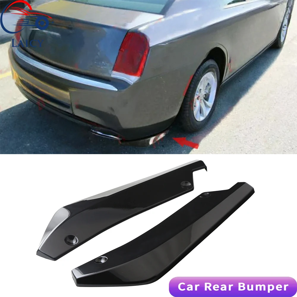 

LAICY For Chrysler 300 Car Rear Bumper Splitter Diffuser Canard Wrap Spoiler Side Fender Skirt Lip Chin Body