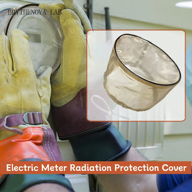 Anti Radiation Protection Electricity Meter Cover WiFi Router Guard EMF Cover Radiation Protection Bag Shielding RF Blocking 5G