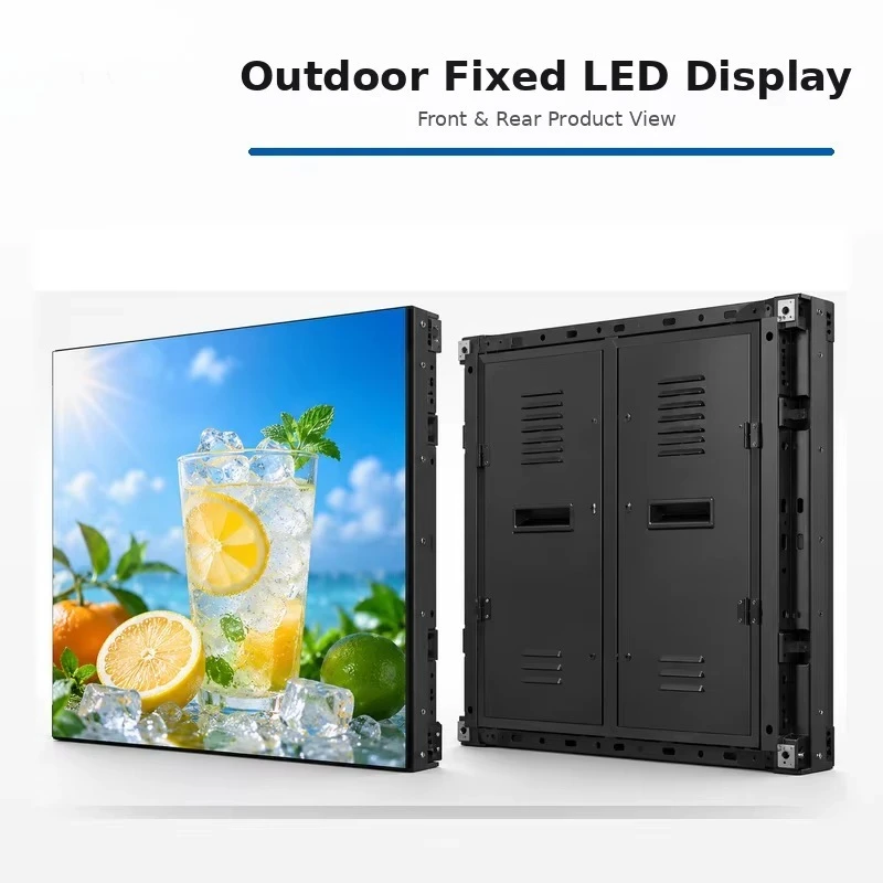 P4 Full Color IP65 LED Display with Animation Support and Front Maintenance for Shopping Mall & Elevator Advertising