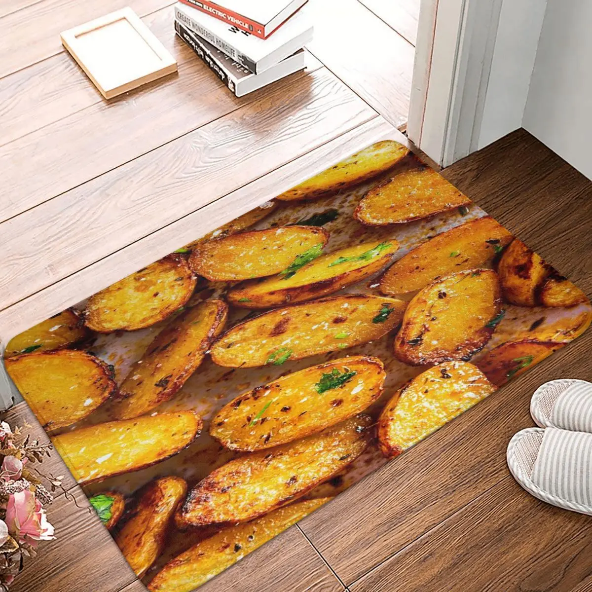 I Don't Know I'm Just A Potato Potato Lover Gift Doormat Kitchen Entrance Home Floor Mat Anti-slip Carpet Rug for Room Footpad