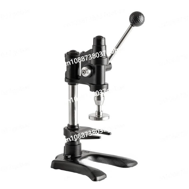 Quantitative espresso stainless steel powder press, solid powder press hammer cloth powder press 58mm