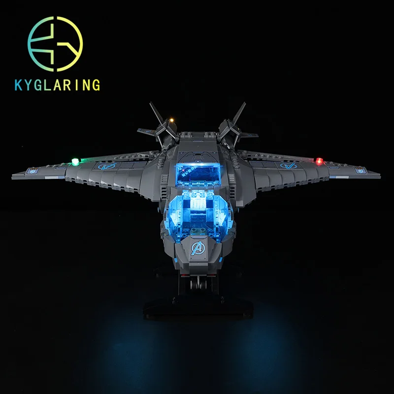 Kyglaring-Kit d'éclairage LED, blocs de construction non inclus, modèle 76248 soie et nuits