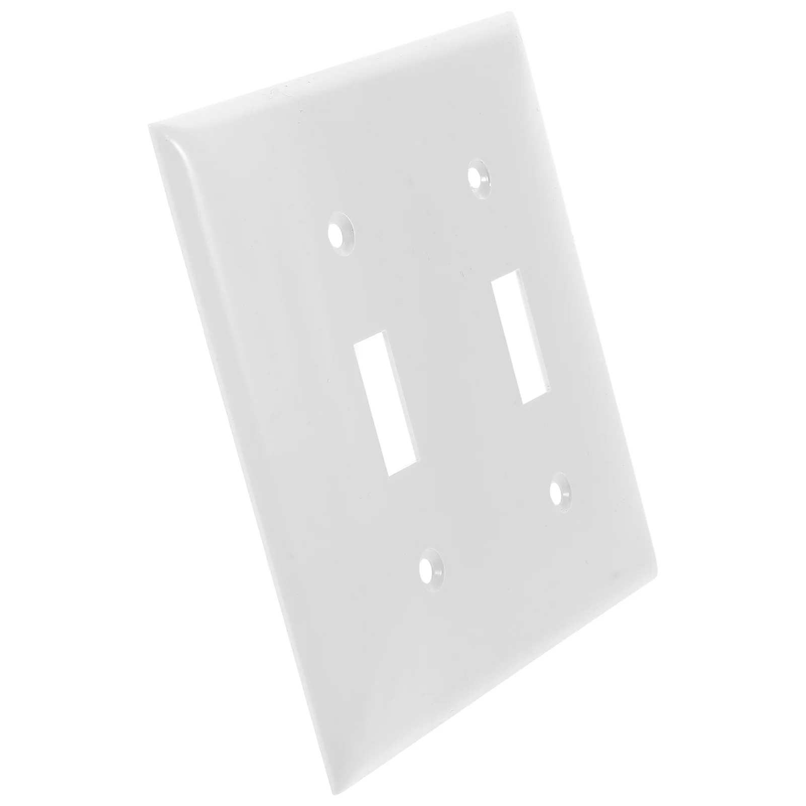 

Switch Panel Toggle Light Wall Plate Cover Lamp Siding Family Pack 1160X1150X050CM Double White