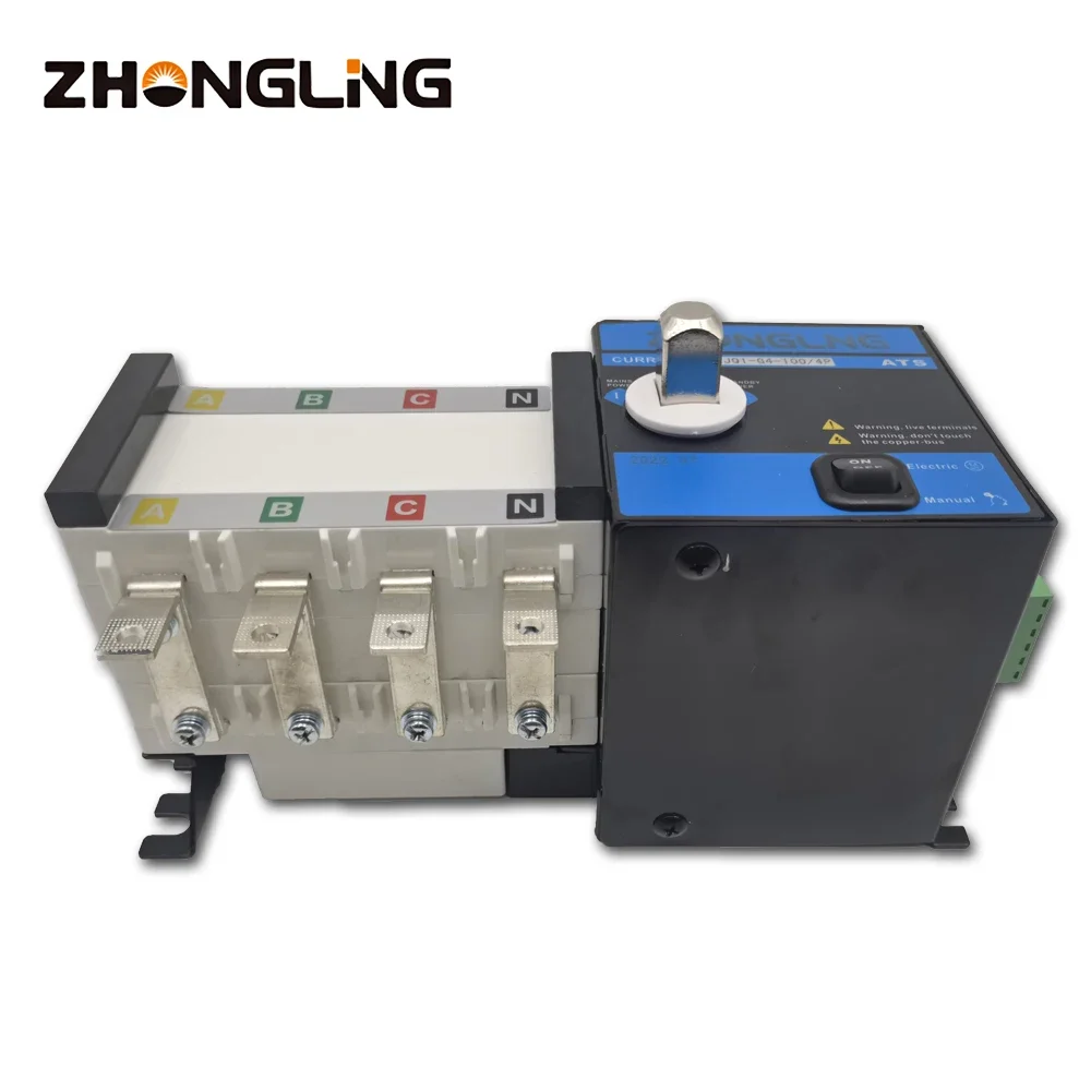 Hot Sales Electrical Change over Switches Generator ATS automatic transfer switch 160A  for diesel genset