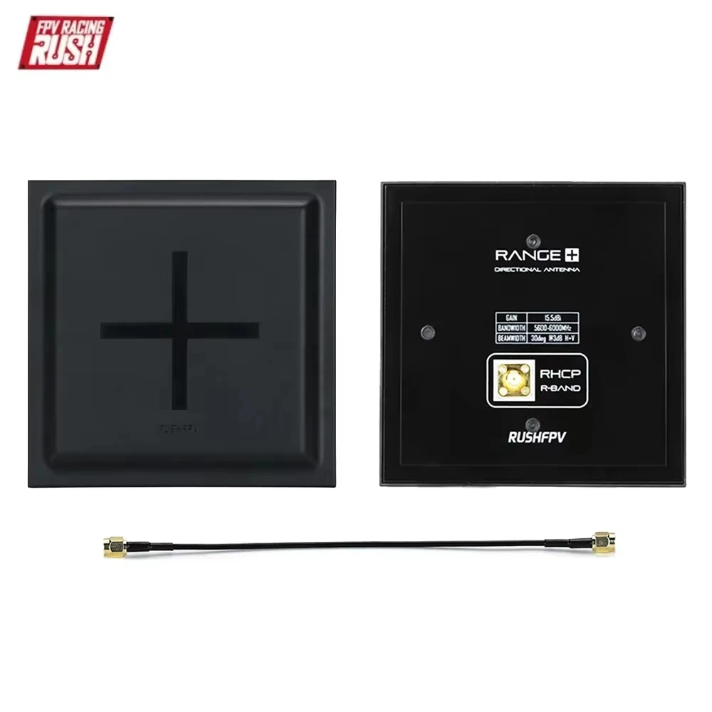 Rush Rushfpv Rush FPV Range 5.8G Dual-Unit/Directional Flat Antenna RHCP SMA For RC FPV Drone Multi-Rotor DIY Parts