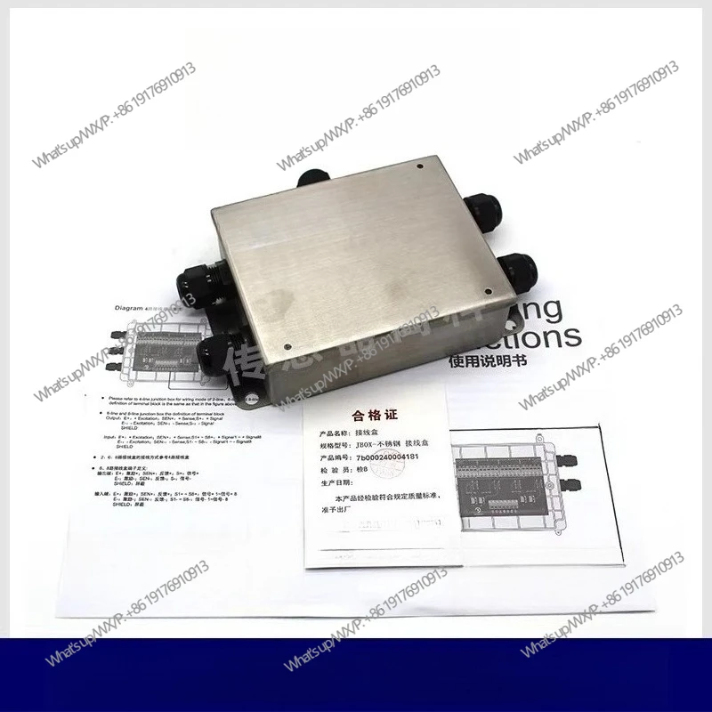 JBOX-4PSS Stainless steel weighing sensor junction box JB-SS can connect 4 sensors